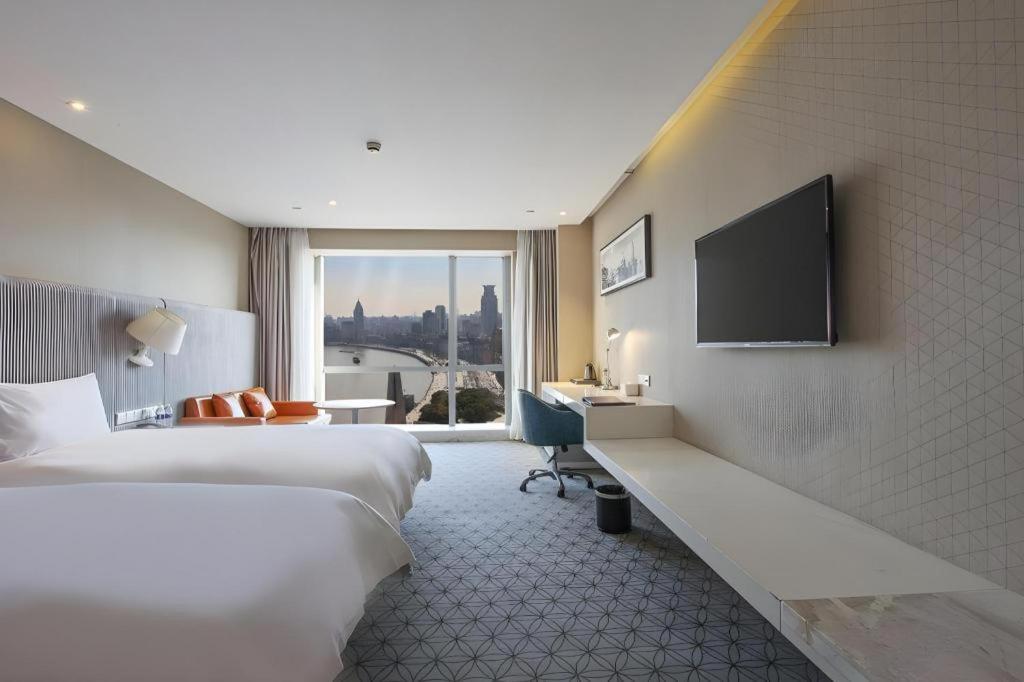Shanghai Bund South China Harbour View Hotel Xangai Exterior foto