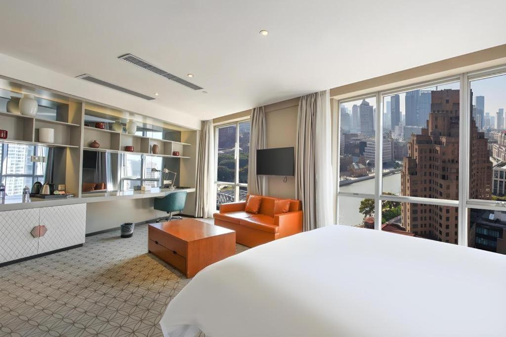 Shanghai Bund South China Harbour View Hotel Xangai Exterior foto